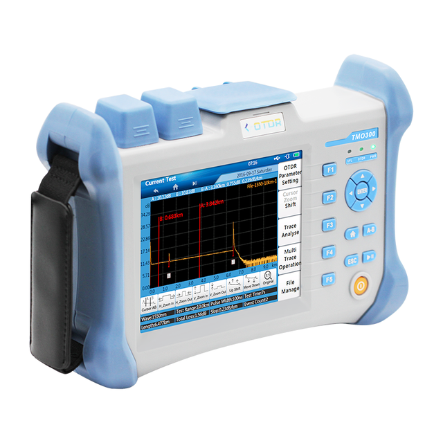 TMO300 OTDR Multi-function 5.6 inch 1310/1550/1625nm Smart Mini OTDR Popular in the FTTH market