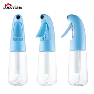 Plastik 200ml mavi yüksek basınçlı su püskürtme saç şekillendirici temizlik ve sulama çiçekler için sürekli püskürtücü şişe - Product Image 1