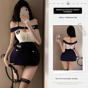 Lencería sexy de satén y encaje, body ajustado, medio slip, uniforme de cosplay, spandex, bordado fino, erótica, proveedor de artículos sensuales - Product Image 5