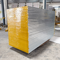 Paneles Sándwich Aislantes para Paredes Exteriores, Paneles de Lana de Roca Aislantes y Energéticamente Eficientes, Gran Venta