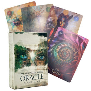 Échantillons <span class=keywords><strong>gratuits</strong></span>, impression personnalisée de <span class=keywords><strong>cartes</strong></span> de tarot, jeu de tarot moderne pour sorcières, <span class=keywords><strong>cartes</strong></span> d'oracle à vendre - Product Image 2