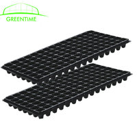 Plateau de semis en plastique PS Greentime de haute qualité, petit format, longue durée, pour pépinière