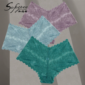 SfyP070 vendita caldo da donna a vita bassa mutandine in pizzo trasparente Plus Size tentazione sensuale biancheria intima Sexy mutandine da donna - Product Image 6