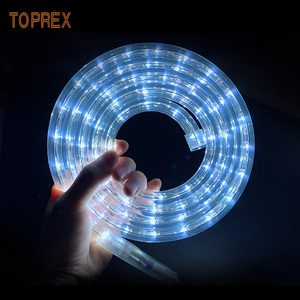 Tira de cuerda de alambre flexible RGB para exteriores, tubo de cuerda de 100m, 12V, luz de neón LED inteligente naranja para decoración de árboles de jardín - Product Image 4
