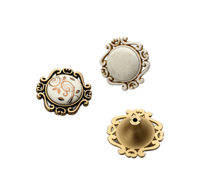 Italy Style Furniture Hardware Classical Drawer Handle <strong>Ceramic</strong> <strong>Knobs</strong> - Product Image 3