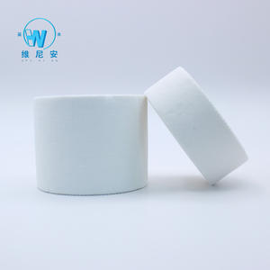 ผู้ผลิตยิมเมอร์ ขายส่งเทปผ้าฝ้ายสีขาวแบบซิกแซก ปิดแผลชนิดยึดติด ระบายอากาศได้ ป้องกันการแพ้ ใช้ในโรงพยาบาลและทางการแพทย์ - Product Image 2