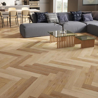 Herstellerdirekt Schalldämmender SPC-Bodenbelag Holzmuster Feuerfester Luxus-Vinyl-Planken Click-Lock-System für Apartments und Hotels