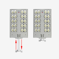 Lampadaire Solaire Tout-en-un 300W de Pointe IP65 ABS avec Détecteur de Mouvement, Faible MOQ, Logo Personnalisé pour Routes et Villages