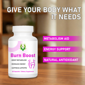 OEM ODM Burn Boost Capsules with Raspberry Ketone Supercharge <b>Your</b> Metabolism Energy Curb Cravings Green Tea Burn Boost Capsules - Product Image 3