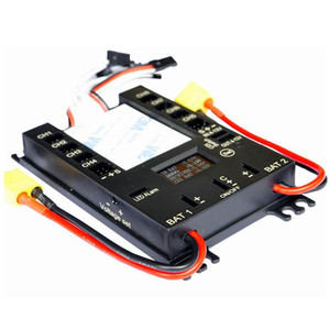 Rccskj 4106 <span class=keywords><strong>Mini</strong></span> Power <span class=keywords><strong>DP</strong></span> Pro <span class=keywords><strong>Mini</strong></span> Servo Placa de Sección 9 canales Caja de alimentación Construido 20A BEC y CDI Interruptor remoto para avión de gas - Product Image 2