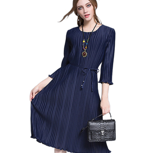 De moda de mujer verano Maxi <span class=keywords><strong>dama</strong></span> Falda larga Casual vestido para damas - Product Image 1