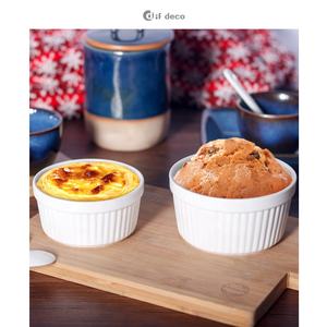 Ramequin Forme En Céramique de Cuisson Gâteau Tasse Tasses <span class=keywords><strong>À</strong></span> <span class=keywords><strong>Soufflé</strong></span> Pour Coupe De Noël - Product Image 1