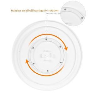 Piatto Girevole Antiscivolo in Plastica <span class=keywords><strong>per</strong></span> Decorazione Torte, Tavolo Rotante <span class=keywords><strong>per</strong></span> Pasticceria, Strumenti <span class=keywords><strong>per</strong></span> Decorazione Torte <span class=keywords><strong>Fai</strong></span>-<span class=keywords><strong>da</strong></span>-<span class=keywords><strong>Te</strong></span>, Supporto Girevole <span class=keywords><strong>per</strong></span> Dolci - Product Image 3