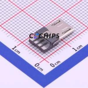 U251-041N-4BSG86 USB Connector Connector ( Connector Type: Micro-B )( Gender: Male )( Number of Contacts: 4P ) - Product Image 2