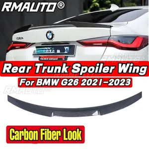 สปอยเลอร์หลังรถยนต์ BMW G26 ชุดแต่งสไตล์ M4 ปีกสปอยเลอร์หลังสำหรับ BMW ซีรีส์ 4 G26 4 ประตู ปี 2021-2023 อุปกรณ์ตกแต่งรถยนต์ - Product Image 2