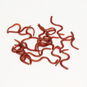 Señuelo de Pesca de Gusano de Tierra Rojo Biónico de Simulación, 20g/3cm, Gusano de Plástico, Cebo Suave - Product Image 3