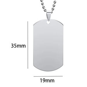 Juego <span class=keywords><strong>Genshin</strong></span> impacto collar Xiao Zhongli titanio acero colgante Moda hombre mujer Cosplay accesorio - Product Image 2