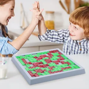 Kebo Familie Patchwork Board Game Met Blokkeren Strategie En Ruimtelijke Redeneren Speel Bordspel Voor Kinderen