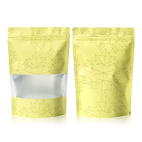 Nouveau design – Sachets Doypack personnalisés à fermeture éclair, en aluminium, avec fenêtre transparente