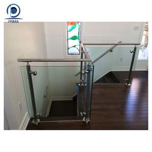 Main courante Optima, garde-corps en hêtre antidérapant, modèle simple pour intérieur - Product Image 1