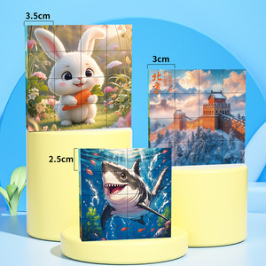 Blocs de construction magnétiques Yuxin 3,5 cm 3 cm 2,5 cm, jouet éducatif pour enfants, apprentissage ludique pour la maternelle - Product Image 1
