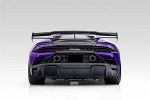สปอยเลอร์หลังคาร์บอนไฟเบอร์ Zndr สำหรับ Lamborghini Aventador LP700 สไตล์ SVJ แบบขัดเงาเดี่ยว น้ำหนักเบา ประสิทธิภาพสูง - Product Image 4