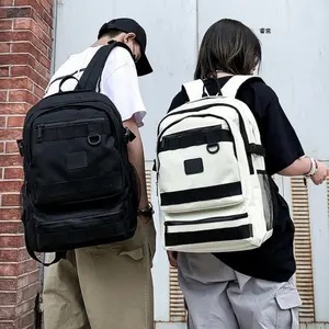 Sac à dos de voyage pour femmes Sacs d'école Grand sac à dos de voyage en plein air Oxford Hommes Loisirs Femmes Lycéennes Campus Sacs à dos