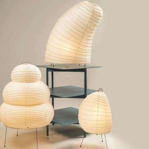 Lampe sur pied en papier de riz faite à la main, personnalisable, vente en gros d'usine, décoration moderne pour chambre d'hôtel - Product Image 1