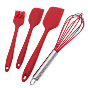 Juego de utensilios de cocina de silicona de 10 piezas, cucharas para cocinar, espátulas, aptos para lavavajillas, antiadherentes, resistentes al calor, para cocinar y hornear - Product Image 3