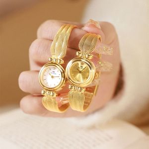 Orologio da <span class=keywords><strong>Donna</strong></span> BS Bee Sister, Modello Popolare di Design, <span class=keywords><strong>Orologi</strong></span> di Lusso Dorati per Signore, Orologio da Polso Elegante al Quarzo - Product Image 1