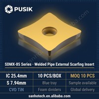 Cabezal de corte de ocho lados SDMX-85 para desbarbado y eliminación de marcas de soldadura en tuberías soldadas, brocas de perforación de metal de venta directa