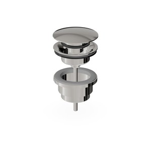 Zucchetti resistente in acciaio inossidabile universale Pop-up rifiuti per lavelli da cucina lavelli da bagno pavimenti scarichi - Product Image 2