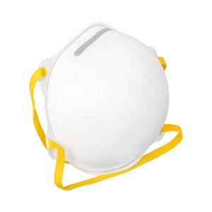 Hubei Haixin <span class=keywords><strong>N95</strong></span> masker medis, <span class=keywords><strong>Respirator</strong></span> sekali pakai putih dengan katup bernapas tagihan bebek bentuk V penutup telinga bulat - Product Image 5