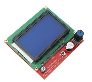 Pantalla LCD 12864 con enchufe SD, cable de 30cm para Panel de Control de impresora 3D, módulo de pantalla LCD, placa de circuito