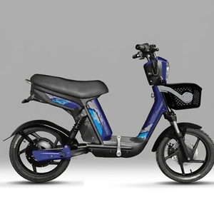 Popolare <span class=keywords><strong>Bicicletta</strong></span> Elettrica da 18 Pollici, Scooter Elettrico 350W 25KM/h 12Ah/15Ah/17.5Ah/20Ah con Motore Posteriore 48V, Bici Elettrica Economica - Product Image 3