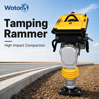 Pilon vibratoire portatif RM85 15kN pour compactage de sol, machine compacteuse vibrante pour terre, type « Jumping Jack »