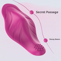 Rosenroter Klitoris-Sauger Vibrator Nippel G-Punkt Stimulator Wasserfester Erotischer Stimulator für Erwachsene Frauen Sexspielzeug