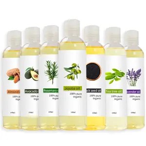 Nhà Máy Giá Bán Buôn Số Lượng Lớn Tinh Khiết Hữu Cơ Ép Lạnh Jojoba Tàu Sân Bay Dầu Cho Tóc Và Da