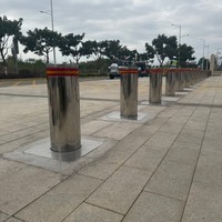 Poteaux de signalisation pour piétons, barrière automatique, application mobile, commande à distance intelligente, poteau de stationnement pour voitures