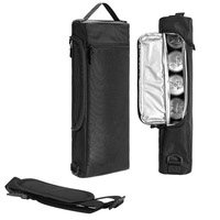 Sac isotherme pliable 3 en 1, écologique, imperméable, portable, pour boissons, golf, canettes de bière, 6 canettes