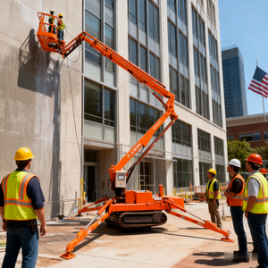 ลิฟท์บูมไฟฟ้า10-21ม. คนยกอากาศแบบติดตามประเภทแมงมุมเชอร์รี่ - Product Image 6