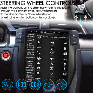 Estilo Tesla 128GB Android IPS pantalla coche Multimedia Radio reproductor de vídeo para <span class=keywords><strong>Civic</strong></span> 2016 <span class=keywords><strong>2017</strong></span> 4G LTE Carplay GPS estéreo Unidad Principal - Product Image 2