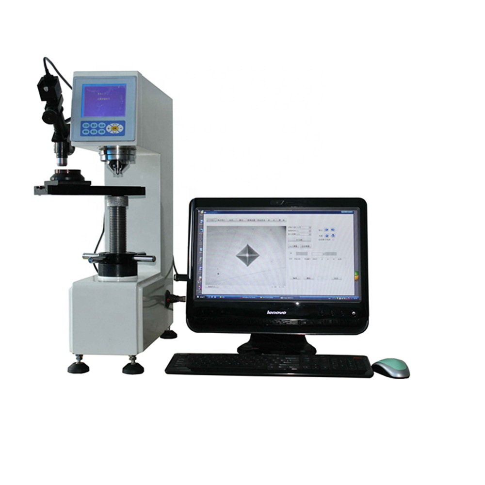 HBRVS-187.5D цифровой дисплей моторизованный Бринелля Rockwell Виккерсу Универсальный тестер твердости железа