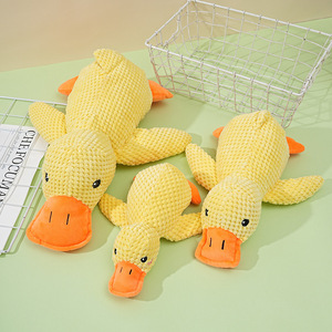 Giocattolo per Cani a Forma di Anatra, Divertente e Carino, con Suono, Morbido, in 3 Misure, Peluche con Carta Crespa Resistente ai Morsi per Cani Grandi e Piccoli - Product Image 2