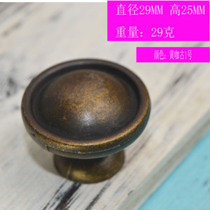 Zechen Zinc Alloy Round <b>Drawer</b> <b>Knob</b> Traditional Style Durable Handle For Furniture A1741 - Product Image 3