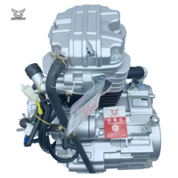 Motor Zongshen Jinzhan de 350 cc Refrigerado por Agua para Triciclo Motorizado de Carga, Motocicleta de Tres Ruedas con 6 Velocidades