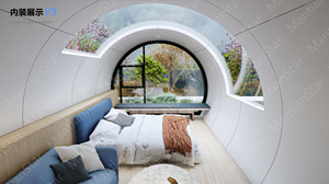 Fuente Fabricantes Suministro Space Capsule Integrado Micro-House Steel <span class=keywords><strong>Mobile</strong></span> <span class=keywords><strong>Home</strong></span> para Homestay y Villa Container Material - Product Image 6
