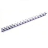 Galvanized Double End Stud Bolt Half Threaded Double Threaded Rod Carbon Steel Studs Custom Size Machine Construction Fastening