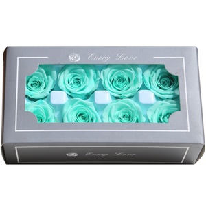 กล่องกุหลาบแดงสำหรับตกแต่งบ้านเทศกาลคริสต์มาส,กุหลาบแดง4-5ซม. ใส่ได้ทุกความรักอย่างแท้จริง - Product Image 5