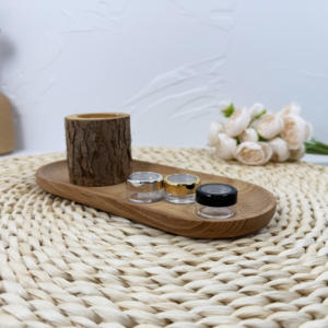 20ml Emballage de soins de la peau Crème cosmétique Pots en plastique avec couvercles - Product Image 1